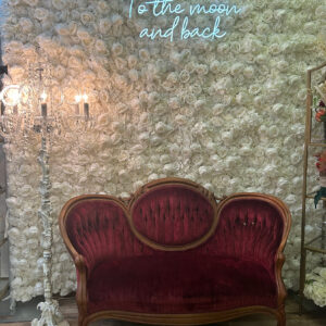 Royal Red Vintage Loveseat