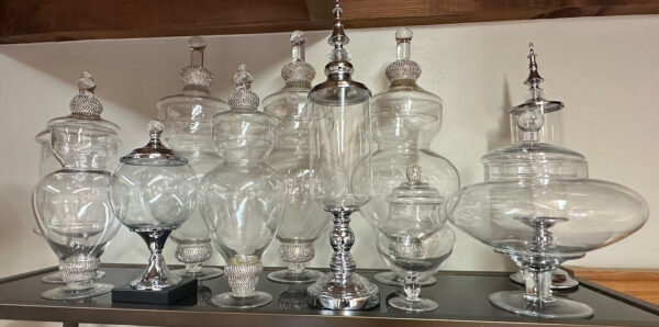 glass jars