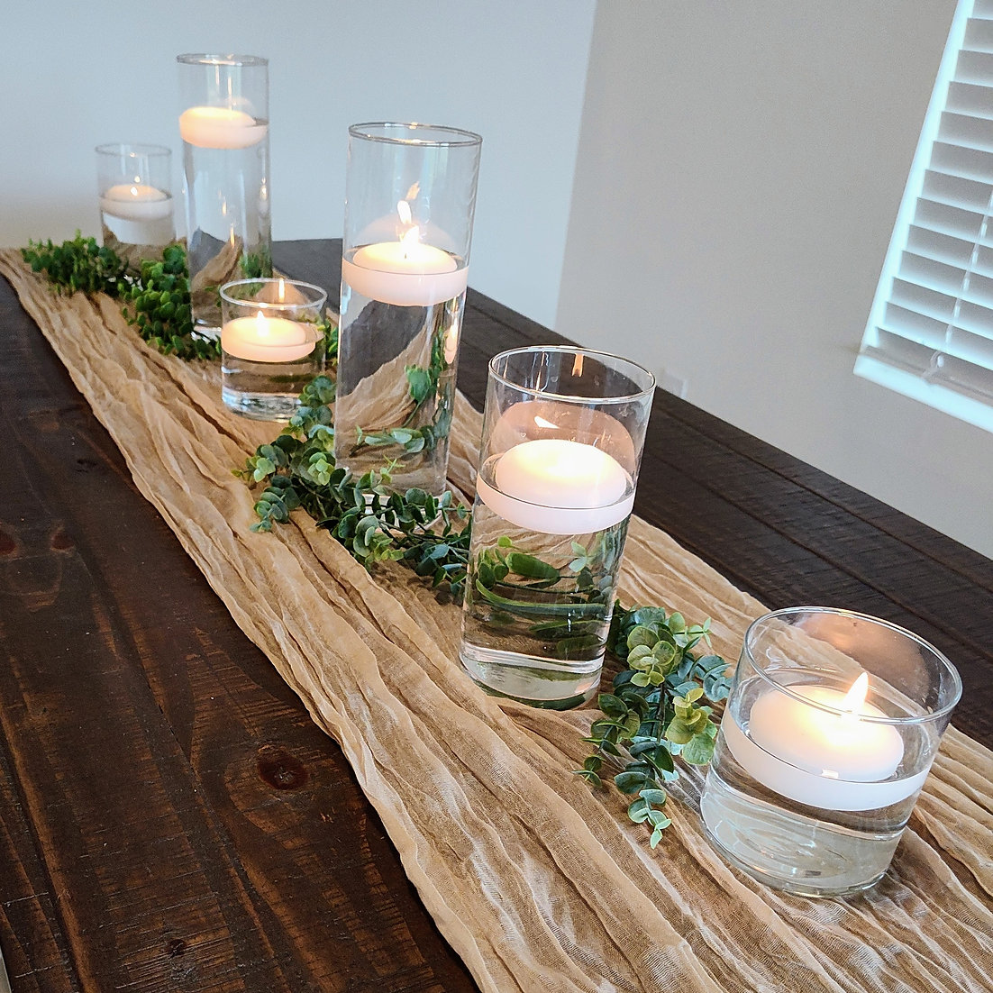 Glass Cylinder Vase - Image 4