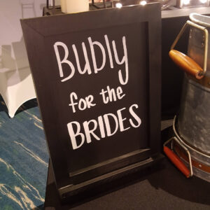 Black Tabletop Chalkboard
