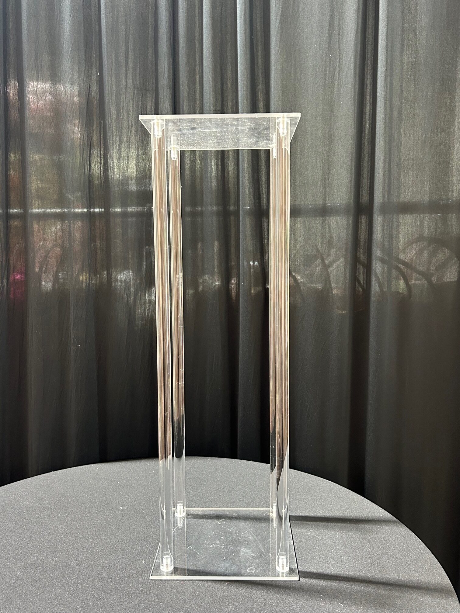 Clear Acrylic Riser / Stand - 24" tall - Image 2