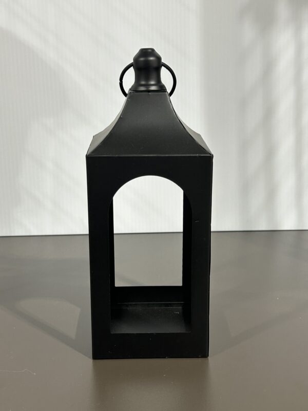 Black Metal Lantern