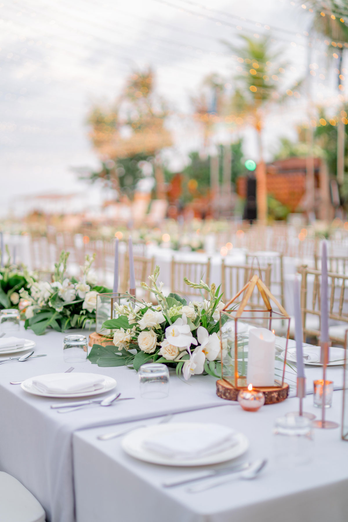 Premium wedding & event rentals - a beautiful table setup. in Fort Myers Fl