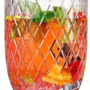 1.3 Gallon Crystal Beverage Dispenser