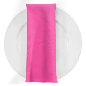 Premium Poly Napkin - Fuchsia 1220