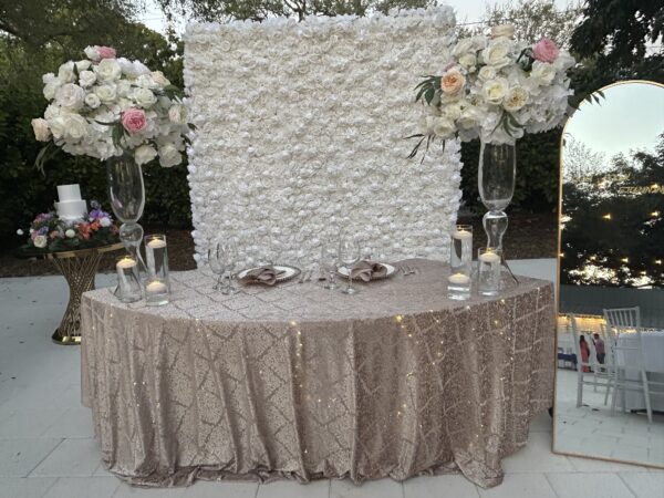 60" Half Round Table - Image 2