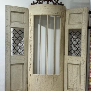 Wooden and Iron Backdrop