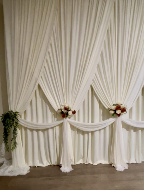 Custom Backdrop Draping