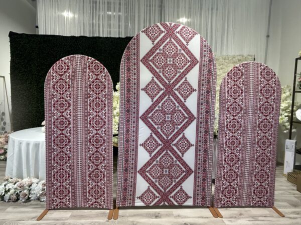Gold Arch Backdrop Stands - Image 3
